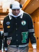 Boston Celtics Jordan Walsh Collared Cardigan