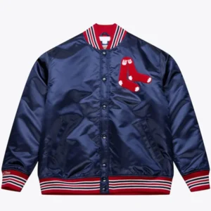 Boston Red Sox 1976 Navy Dugout Varsity Jacket
