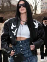 PFW 2026 Camilla Araujo Leather Jacket