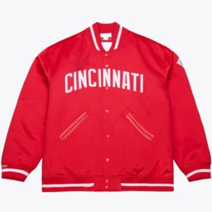 Cincinnati Reds 1976 Red Dugout Varsity Jacket