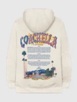 Coachella Music Festival Pastels Lineup Hoodie