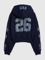 Gap × Coachella Cropped Zipper Hoodie