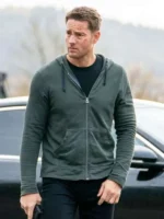 Justin Hartley Tracker Season 3 Hooded Jacket