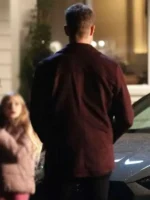 Justin Hartley Tracker Season 3 Maroon Jacket