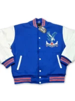 Crystal Palace F.C. Blue Wool Varsity Jacket