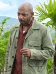 Death in Paradise Mervin Wilson Green Cotton Jacket