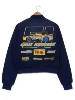 Disney Pixar Cars 3 Cruz Ramirez Denim Moto Jacket