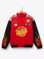 Disney Pixar Cars Lightning McQueen Cotton Racing Jacket