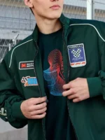 Disney X Formula Fuel the Magic Green Racing Jacket