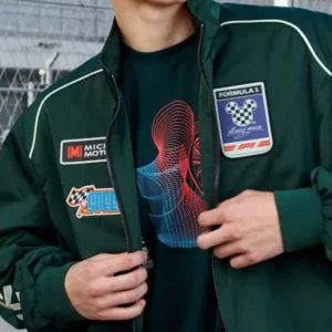 Disney X Formula Fuel the Magic Green Racing Jacket