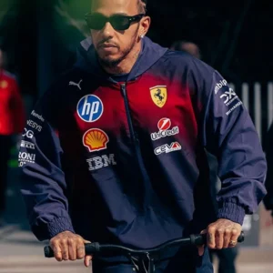 Lewis Hamilton Scuderia Ferrari Shanghai GP Hooded Jacket