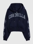 Gap × Coachella Cropped Zipper Hoodie