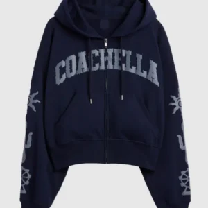 Gap × Coachella Cropped Zipper Hoodie