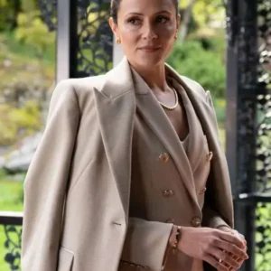 Italia Ricci Tracker Season 3 Wool Trench Coat