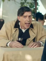 The Count of Monte Cristo Jacopo Beige Coat