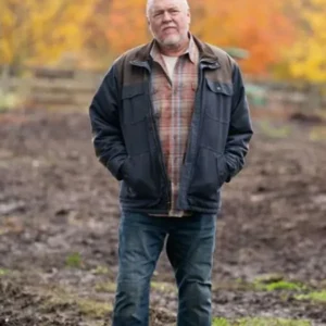 Keaton Tracker Season 3 Blue Cotton Jacket