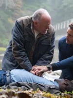 Keaton Tracker Season 3 Blue Cotton Jacket