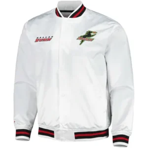 MLS FC Dallas Burn City White Varsity Jacket