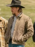 Marshals Kayce Dutton Brown Cotton Jacket