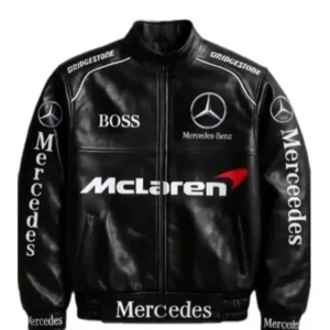 Mercedes Benz McLaren F1 Racing Moto Jacket