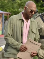 Death in Paradise Mervin Wilson Green Cotton Jacket