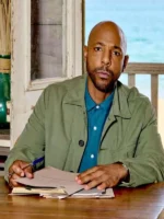 Death in Paradise Mervin Wilson Green Cotton Jacket