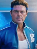 Mortal Kombat II Karl Urban Blue Leather Jacket