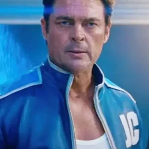 Mortal Kombat II Karl Urban Blue Leather Jacket