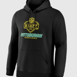 NFL Draft 2026 State Black Hoodie