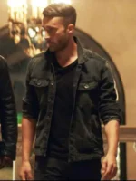 Starbright Nick Black Denim Jacket