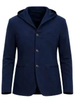 Nicolás Larcamón Wool Hooded Jacket