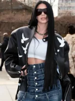PFW 2026 Camilla Araujo Leather Jacket