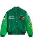 Power Rangers Green Varsity Jacket