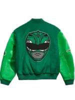 Power Rangers Green Varsity Jacket
