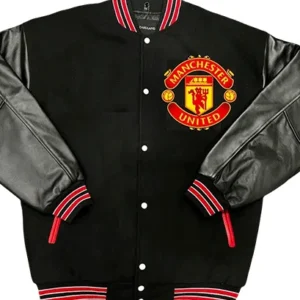 Manchester United F.C. Wool Varsity Jacket