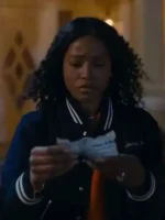 The Burbs Samira Fisher Wool Varsity Jacket