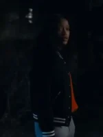 The Burbs Samira Fisher Wool Varsity Jacket