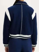 The Burbs Samira Fisher Blue Wool Jacket
