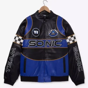 Sonic the Hedgehog Moto Racing Jacket