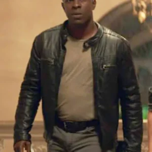 Starbright Peter Black Leather Jacket