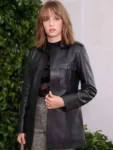 Stranger Things Robin Buckley Leather Coat