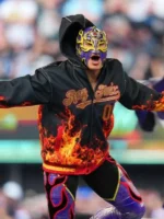 WWE SummerSlam 2025 Rey Fenix Hooded Jacket