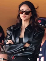 Super Bowl Eiza Gonzalez Leather Jacket
