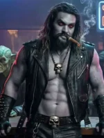 Supergirl Jason Momoa Black Leather Vest