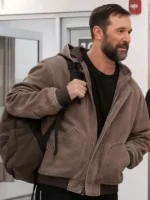 Noah Wyle The Pitt Brown Denim Jacket