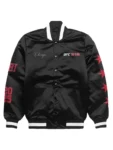 UFC 319 Windy City Chicago Black Varsity Jacket