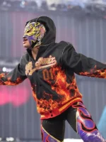 WWE SummerSlam 2025 Rey Fenix Hooded Jacket