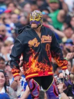 WWE SummerSlam 2025 Rey Fenix Hooded Jacket