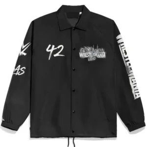 WWE WrestleMania 42 Vegas 2026 Coaches Jacket