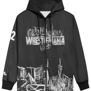 WWE WrestleMania 42 Vegas Hooded Jacket